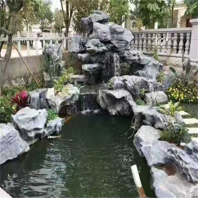 西安庭院鱼池改造过滤