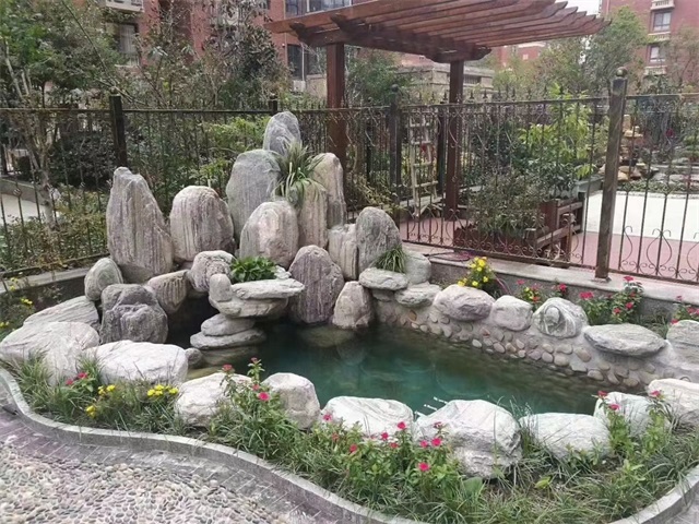 西安乡村别墅庭院景观设计
